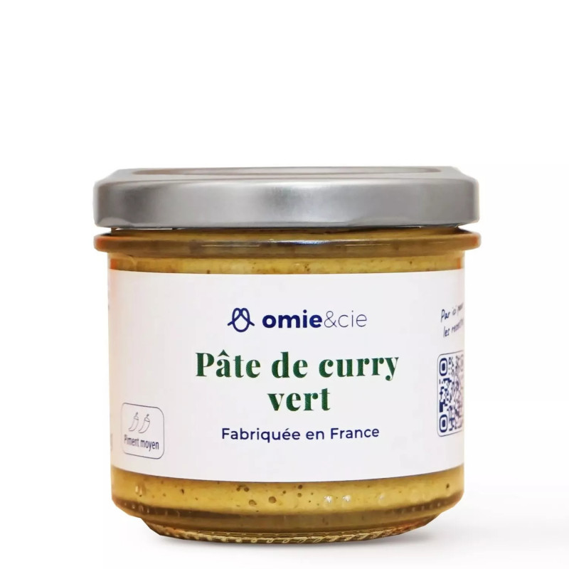 Pâte de curry vert Omie 105g