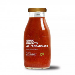 Sauce tomates cerises à l'arrabbiata bio Convivia 250g