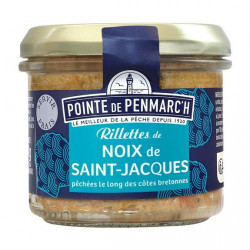 Rillettes de noix de Saint-Jacques Pointe de Penmarc'h 100g