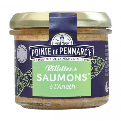 Rillettes de saumons à l'aneth Pointe de Penmarc'h 100g