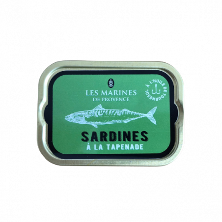 Sardines à la tapenade Les Marines de Provence 115g