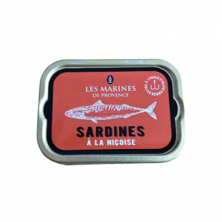 Sardines à la Niçoise Les Marines de Provence 115g