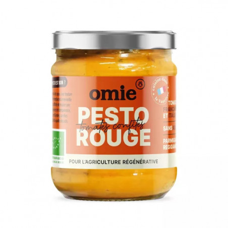 Pesto rouge bio Basilic d'Île-de-France Omie 190g