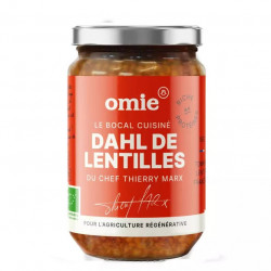 Dhal de lentilles corail bio Omie 340g