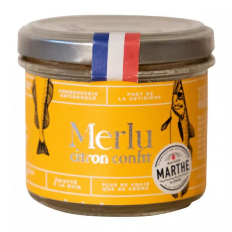 Merlu citron confit Maison Marthe 90g