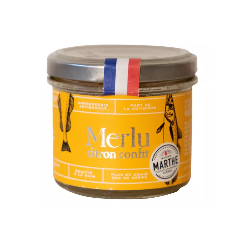 Merlu citron confit Maison Marthe 90g