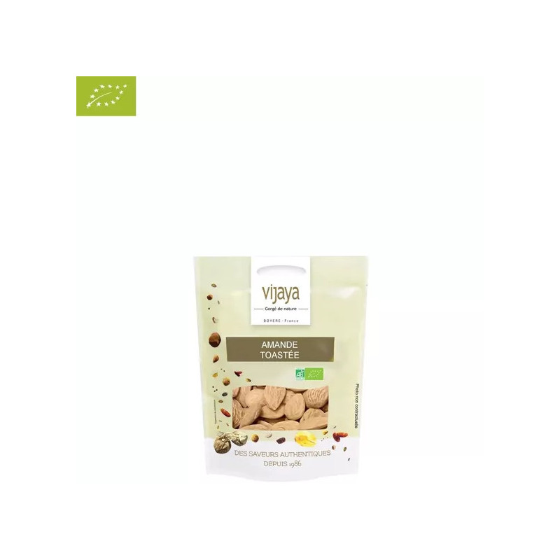 Amande Décortiquée Toastée de Sicile Bio Vijaya 125g