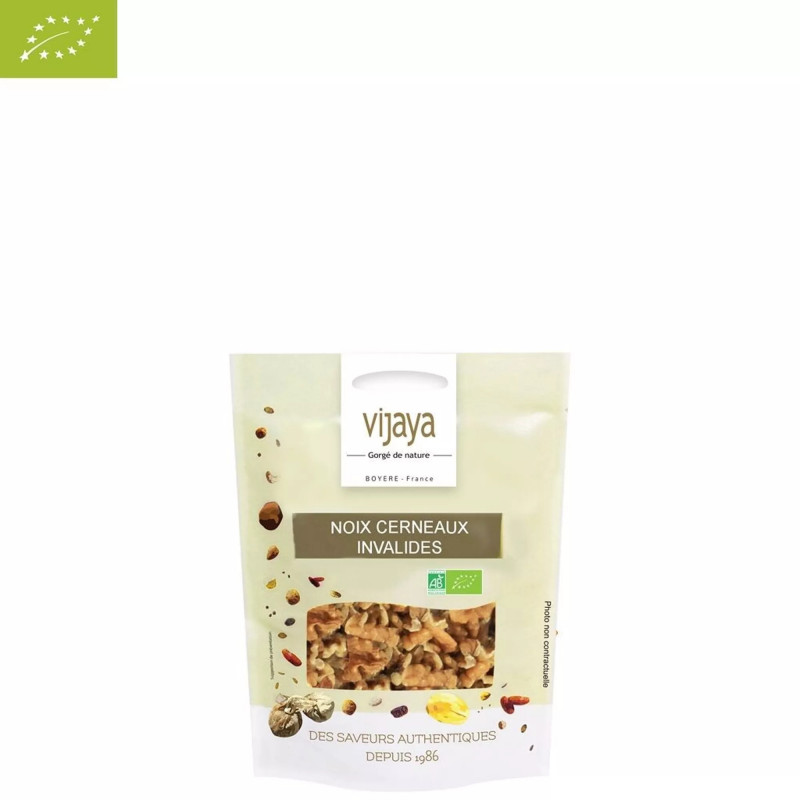 Noix Cerneaux Extra Invalides Bio Vijaya 125g