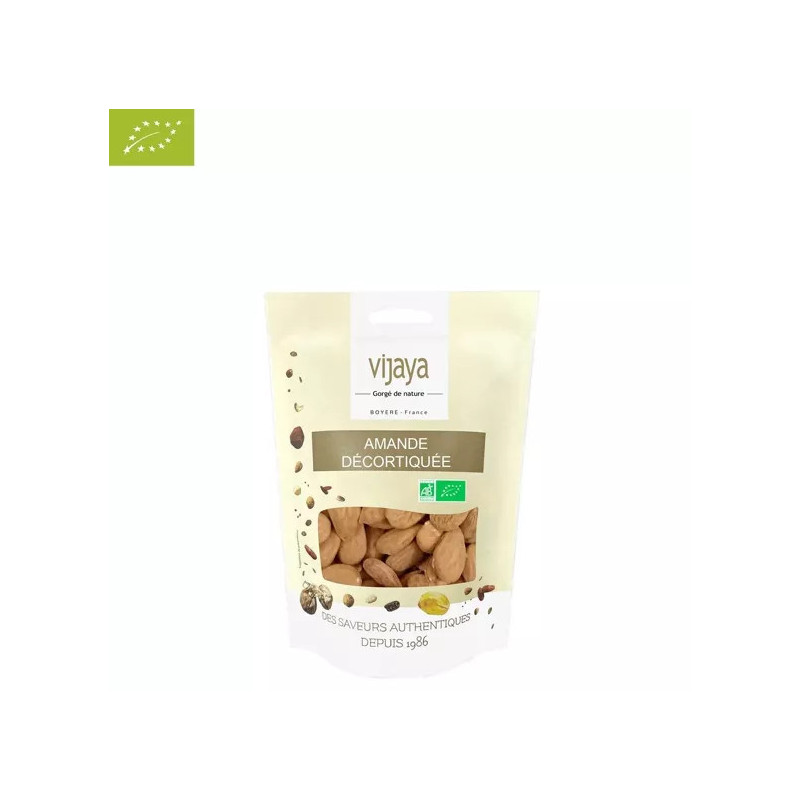 Amande Décortiquée de Sicile Bio Vijaya 250g