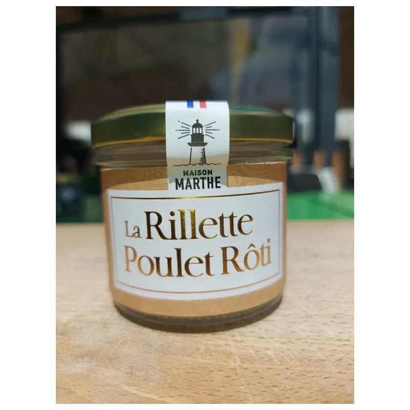 Rillette de poulet rôti Maison Marthe 90g