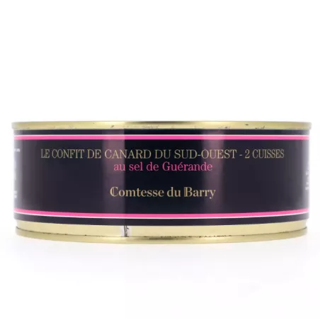 Confit de cuisses de canard La Comtesse du Barry 775g