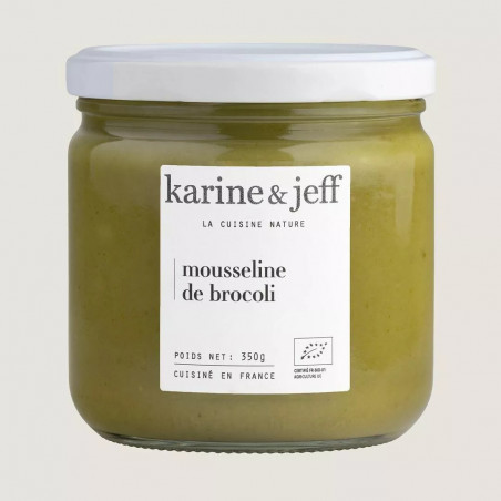 Mousseline de brocoli Karine & Jeff 350g