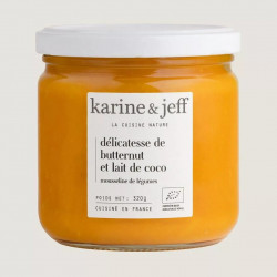 Délicatesse de butternut et lait de coco Karine & Jeff 320g