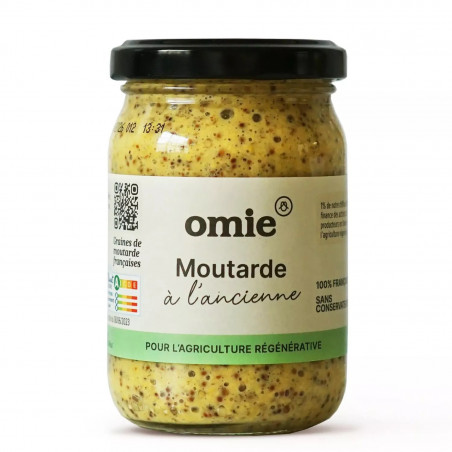 Moutarde à l'ancienne Omie 200g